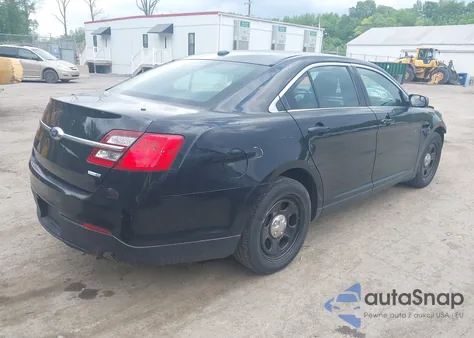2018 Ford Police Interceptor z USA, uszkodzony, nr VIN 1FAHP2MK2JG143455